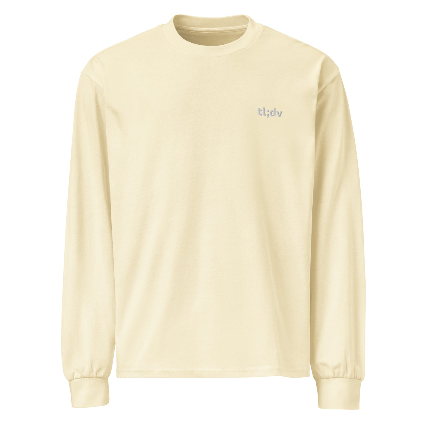 Premium heavyweight long sleeve shirt
