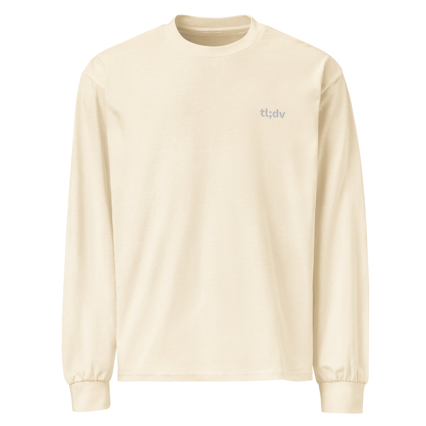 Premium heavyweight long sleeve shirt